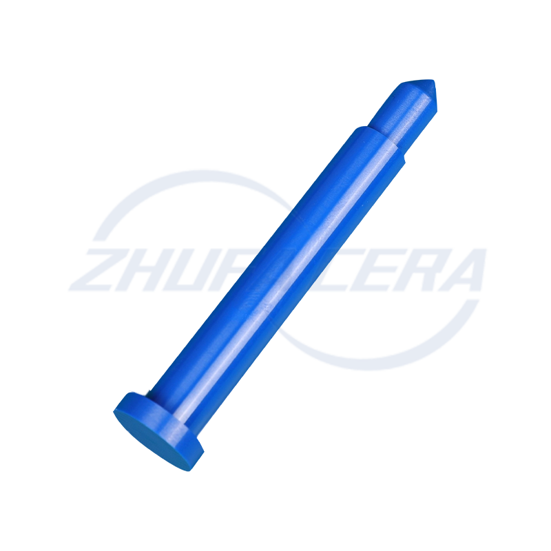 Blauwe keramische pin van zirkonia