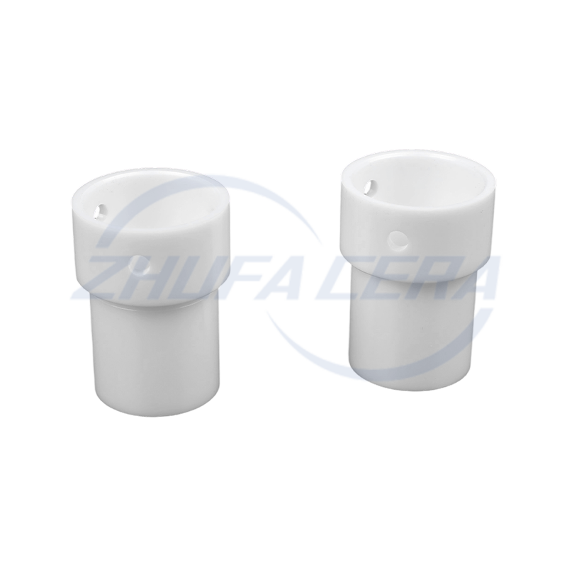 Alumina T-vormige geboorde keramische buis