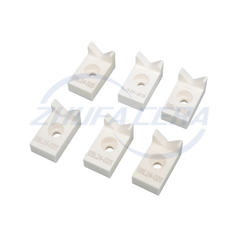 V-vormig blok van aluminiumoxide keramiek